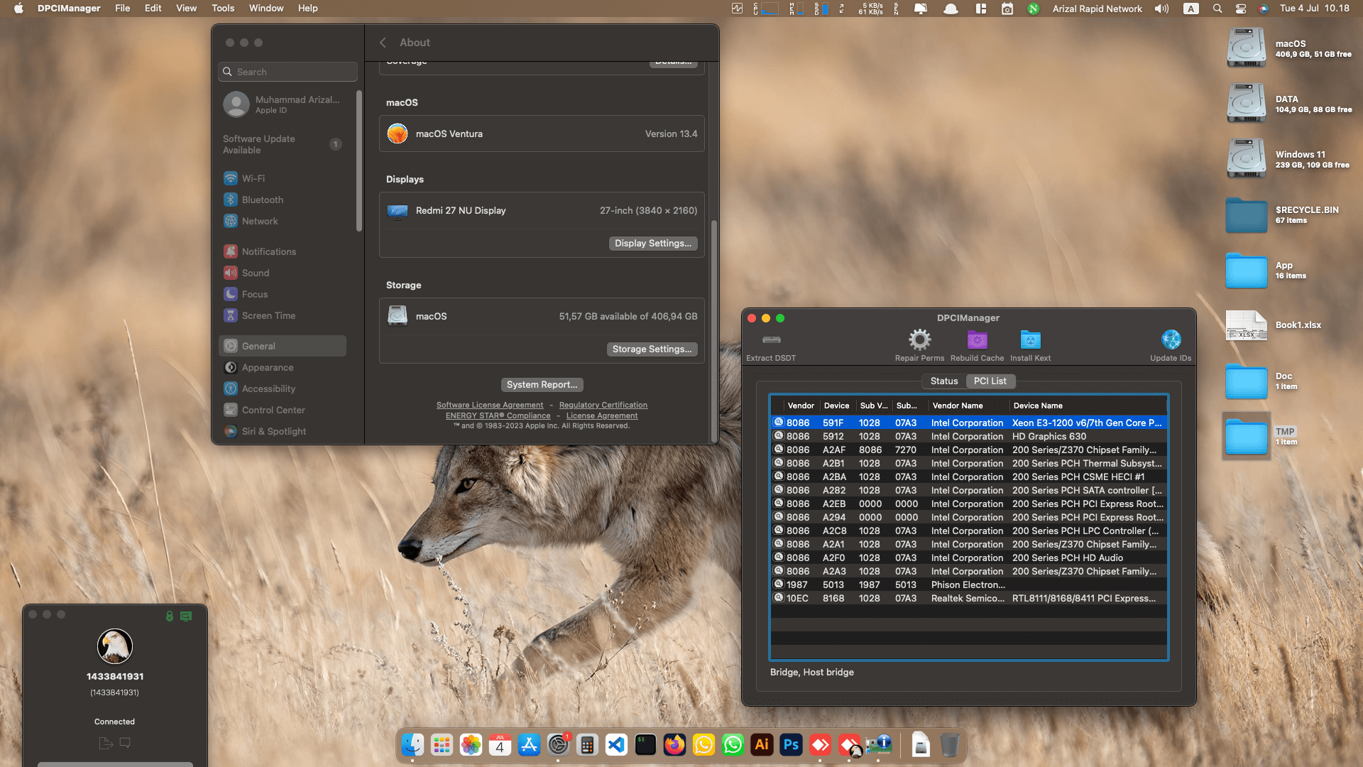 Dell Optiplex 3050 SFF 2nd [KabyLake + Intel HD 630]   OpenCore 1
